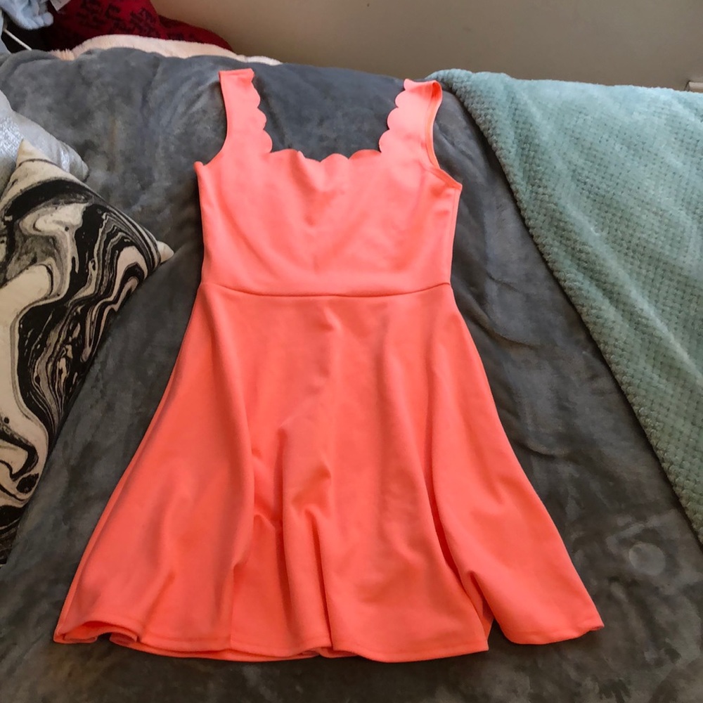 Scalloped dress
